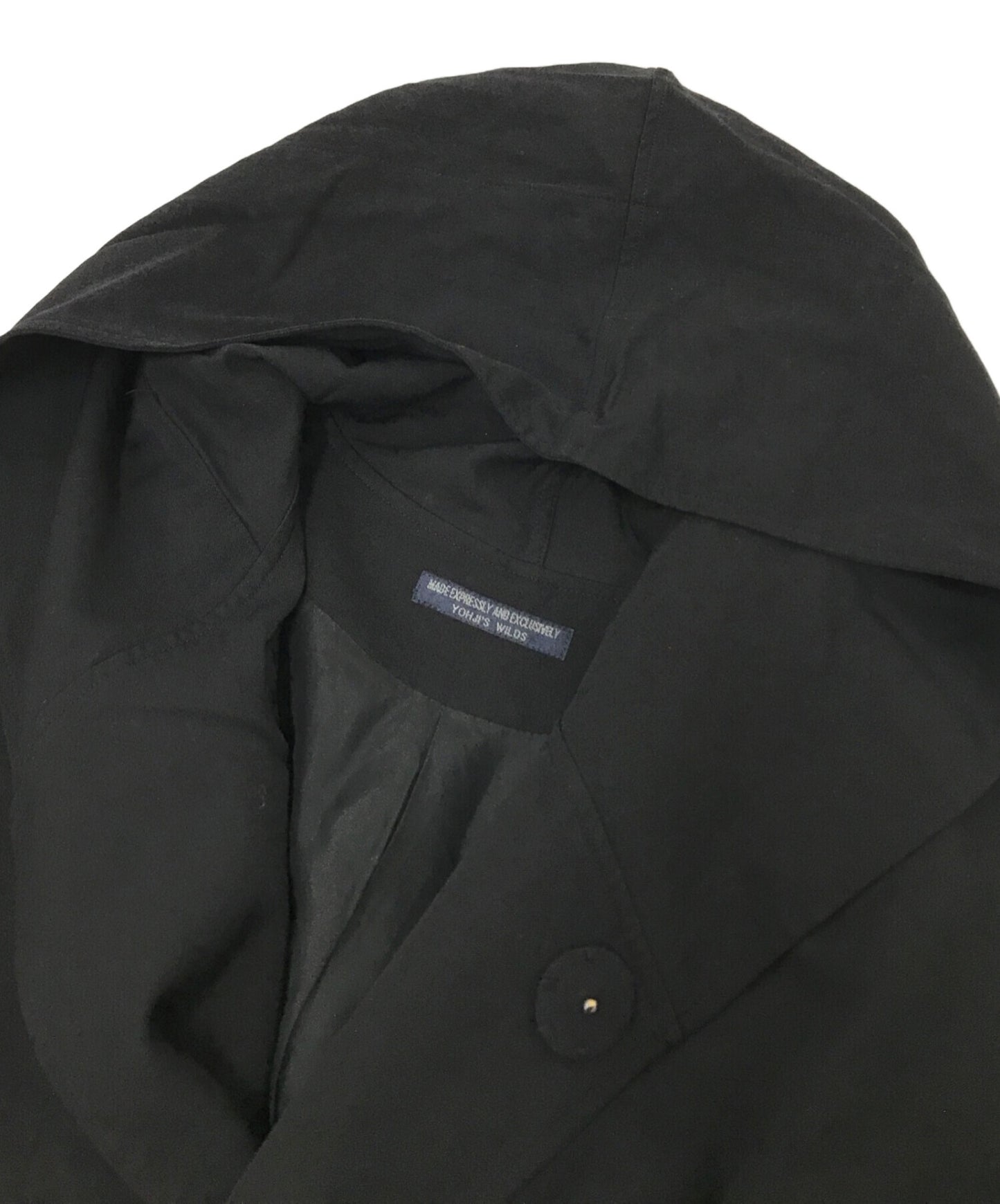 [Pre-owned] REGULATION Yohji Yamamoto Wool gaber hood coat HC-C01-140