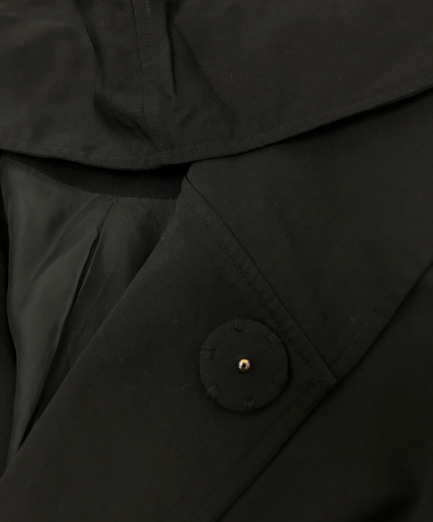 [Pre-owned] REGULATION Yohji Yamamoto Wool gaber hood coat HC-C01-140