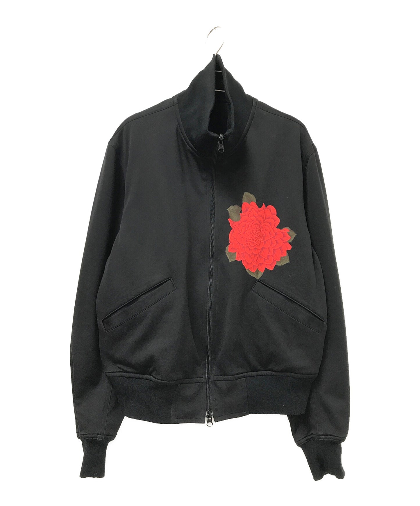 [Pre-owned] Y's Rose Print Reversible Track Jacket MN-T80-940