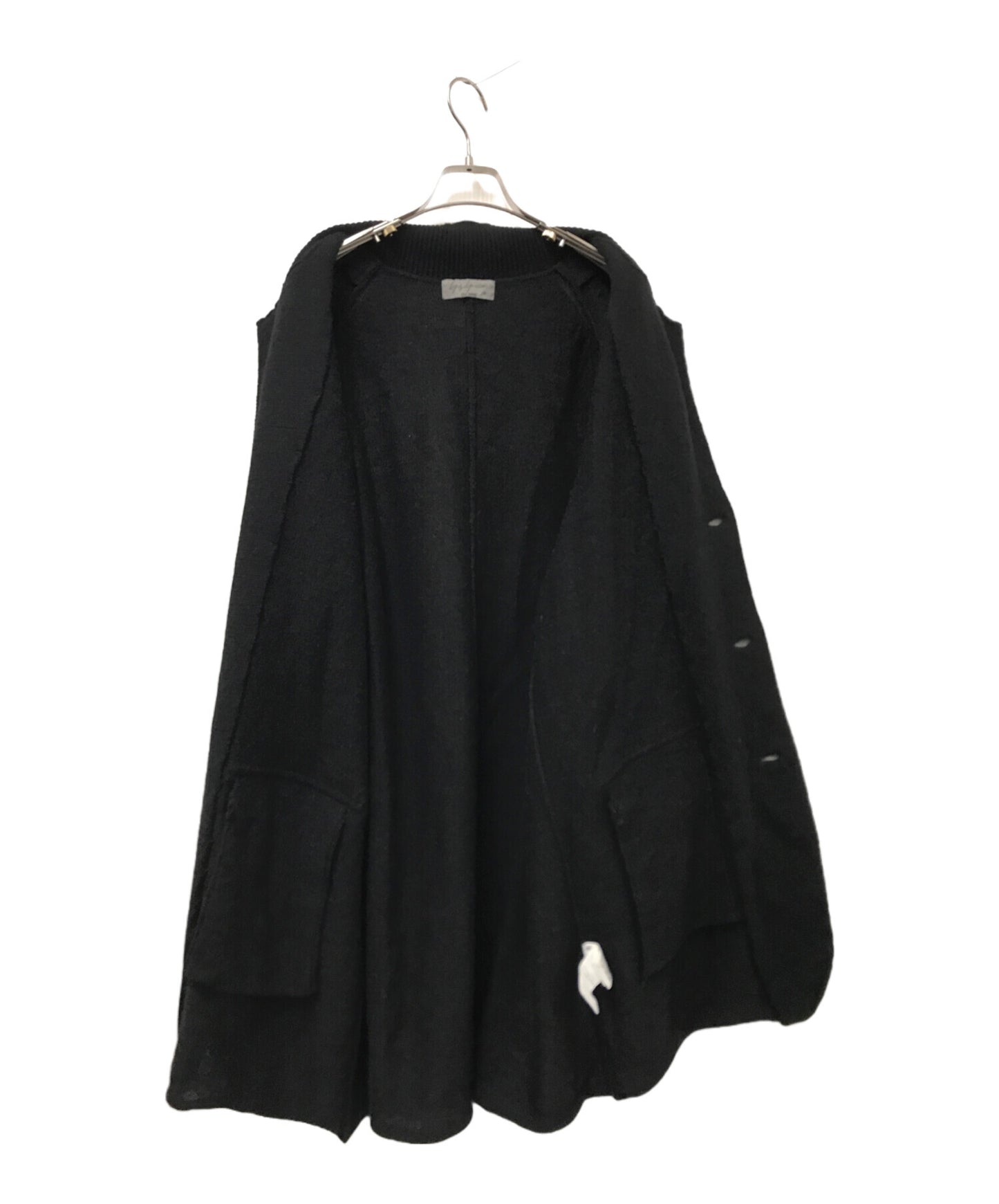 [Pre-owned] Yohji Yamamoto pour homme Knit Design Wool Coat HR-K74-193