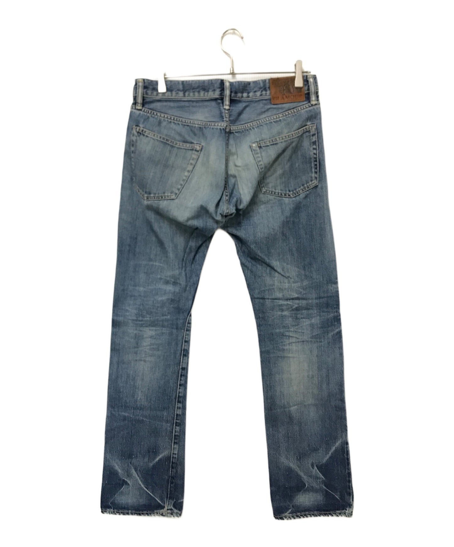 [Pre-owned] Hysteric Glamour Damaged denim pants 0231AP01