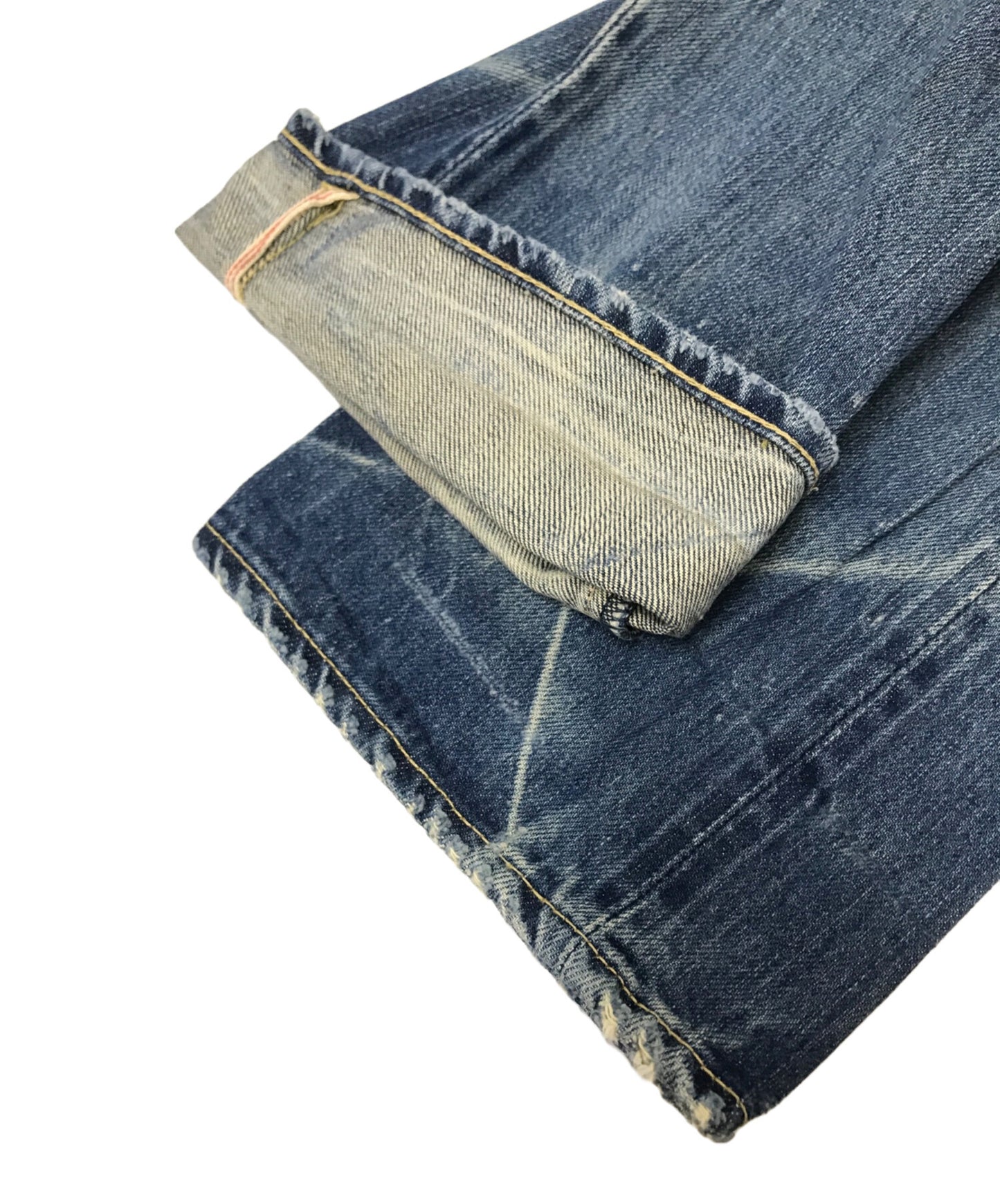 [Pre-owned] Hysteric Glamour Damaged denim pants 0231AP01