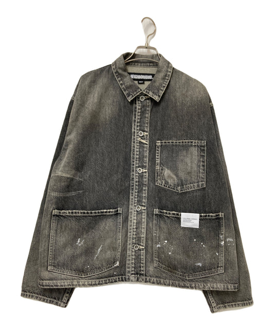 [Pre-owned] NEIGHBORHOOD Washed Short Coverall GJohn 232XBNH-JKM03