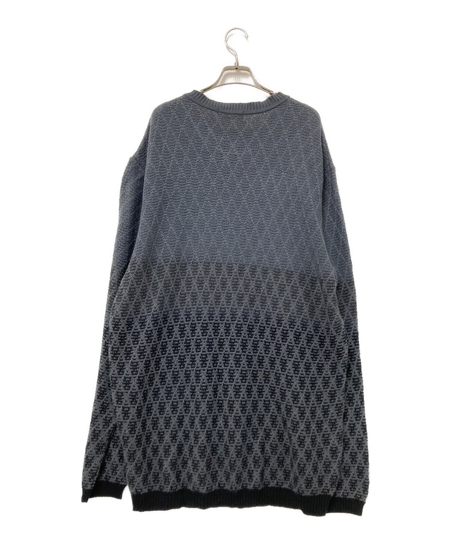 [Pre-owned] Yohji Yamamoto pour homme JQ PTN Soak Dye Process Round Neck Long Sleeve HZ-K19-987