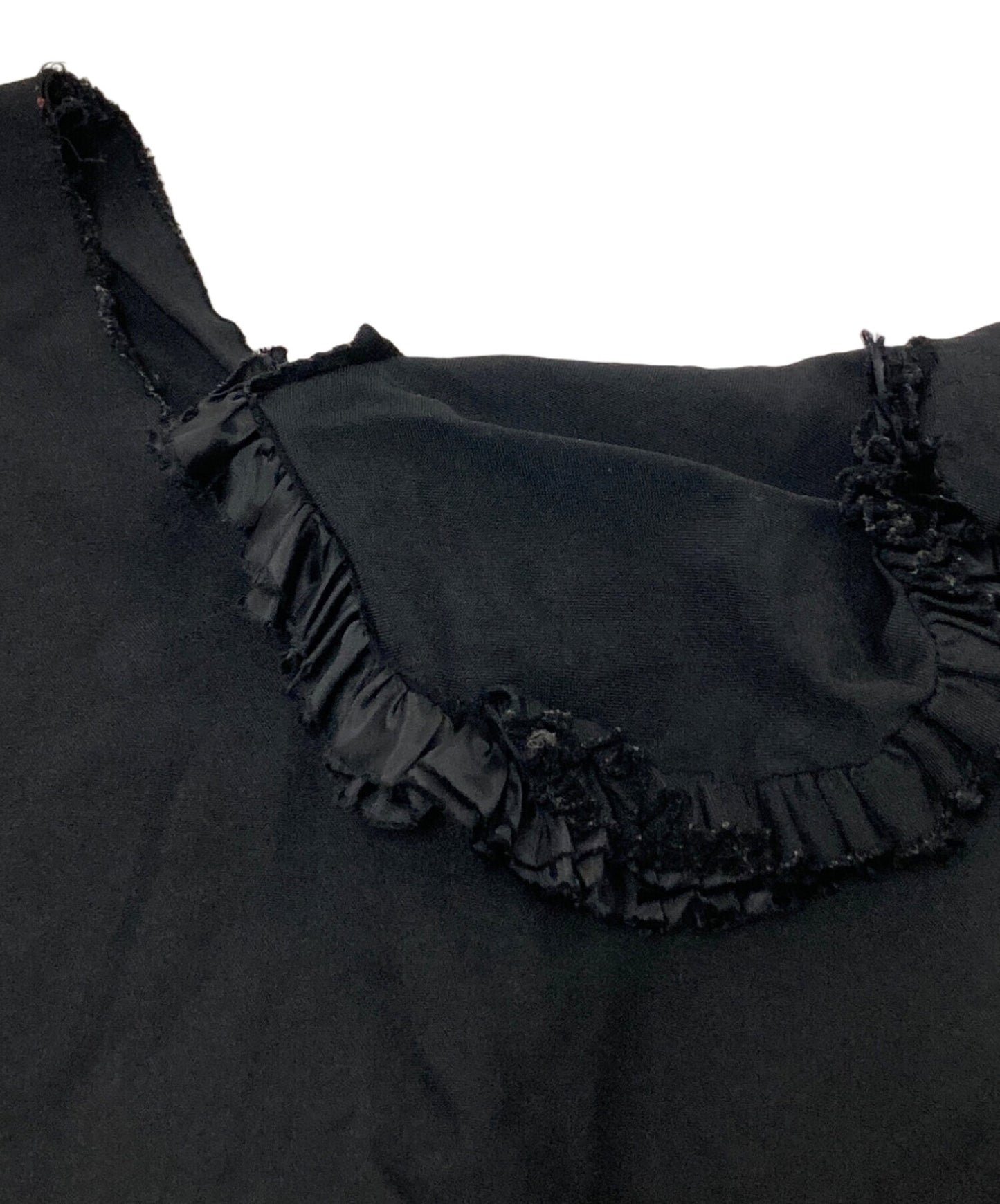 [Pre-owned] COMME des GARCONS Product-dyed ruffle asymmetrical dress GM-O002