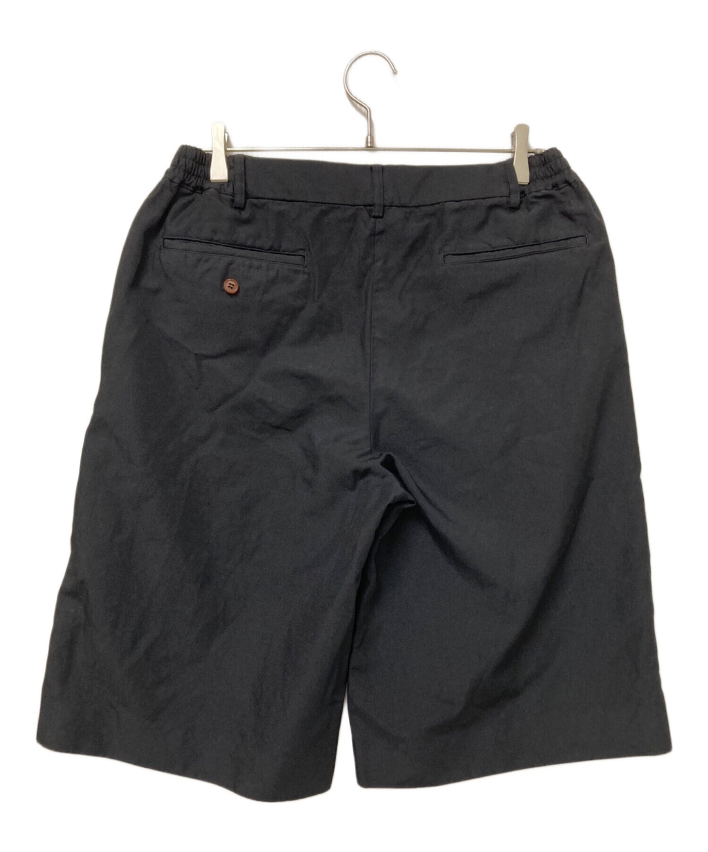[Pre-owned] COMME des GARCONS Poly frizz wide shorts PZ-P008
