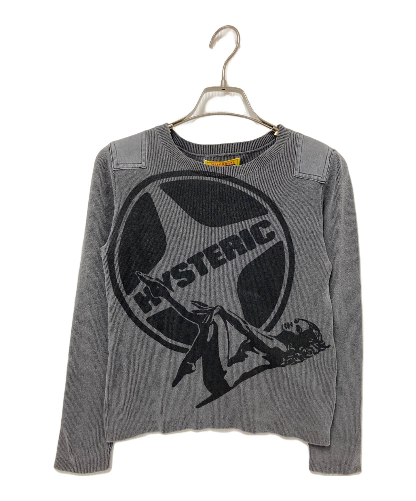 [Pre-owned] Hysteric Glamour LEISURE WOMAN Three-Quarter-Length Pullover 01251NS01