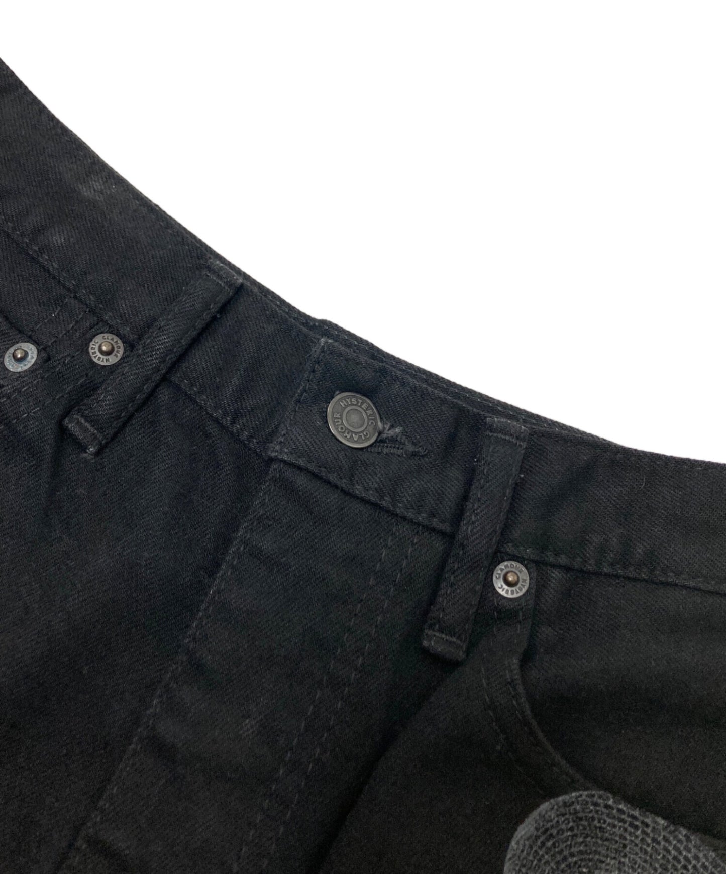 [Pre-owned] Hysteric Glamour SNAKE LOOP Denim Flared Pants 01231AP06