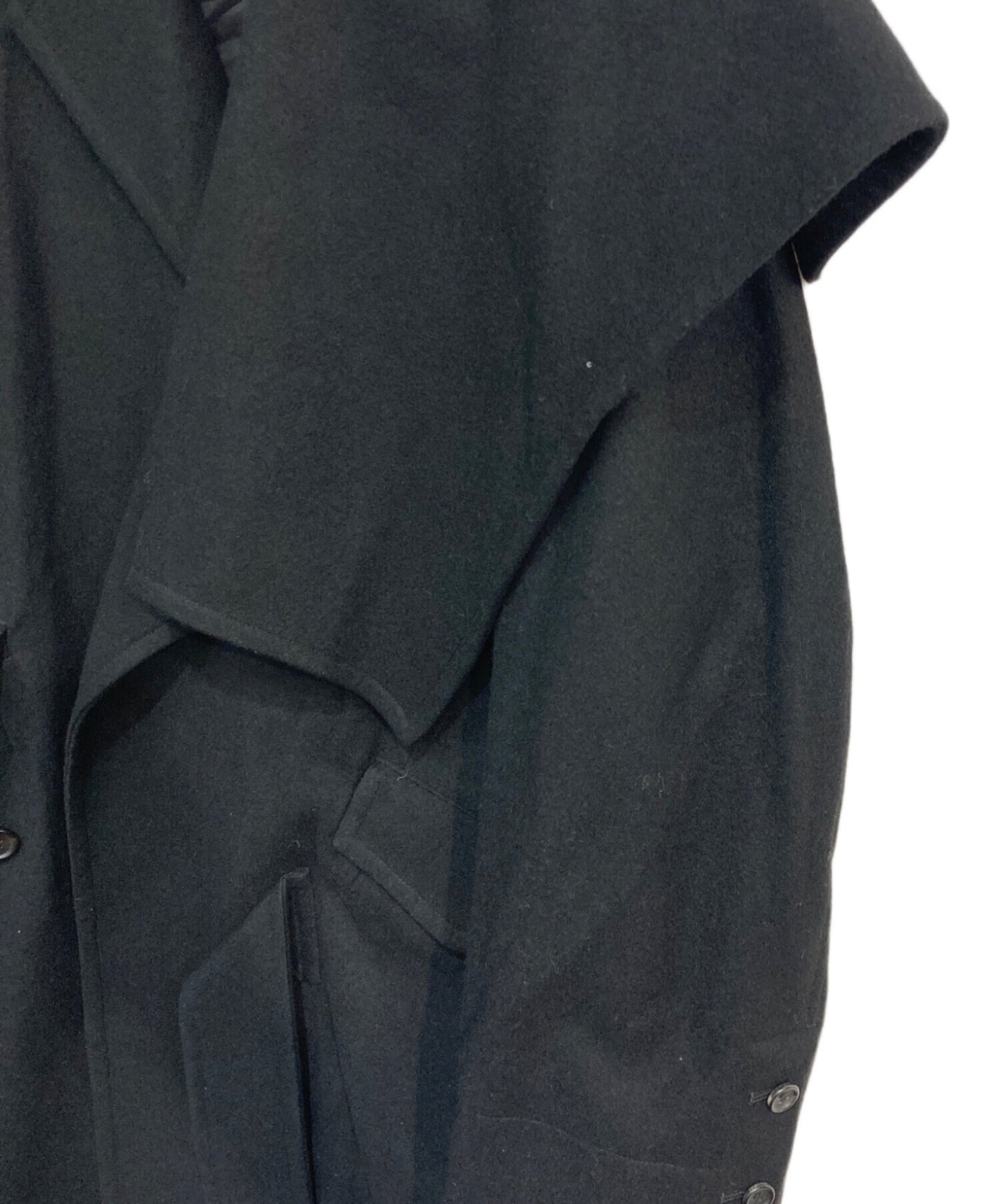 [Pre-owned] yohji yamamoto+noir Asymmetrical wool coat 19AW NC-C01-102 NC-C01-102