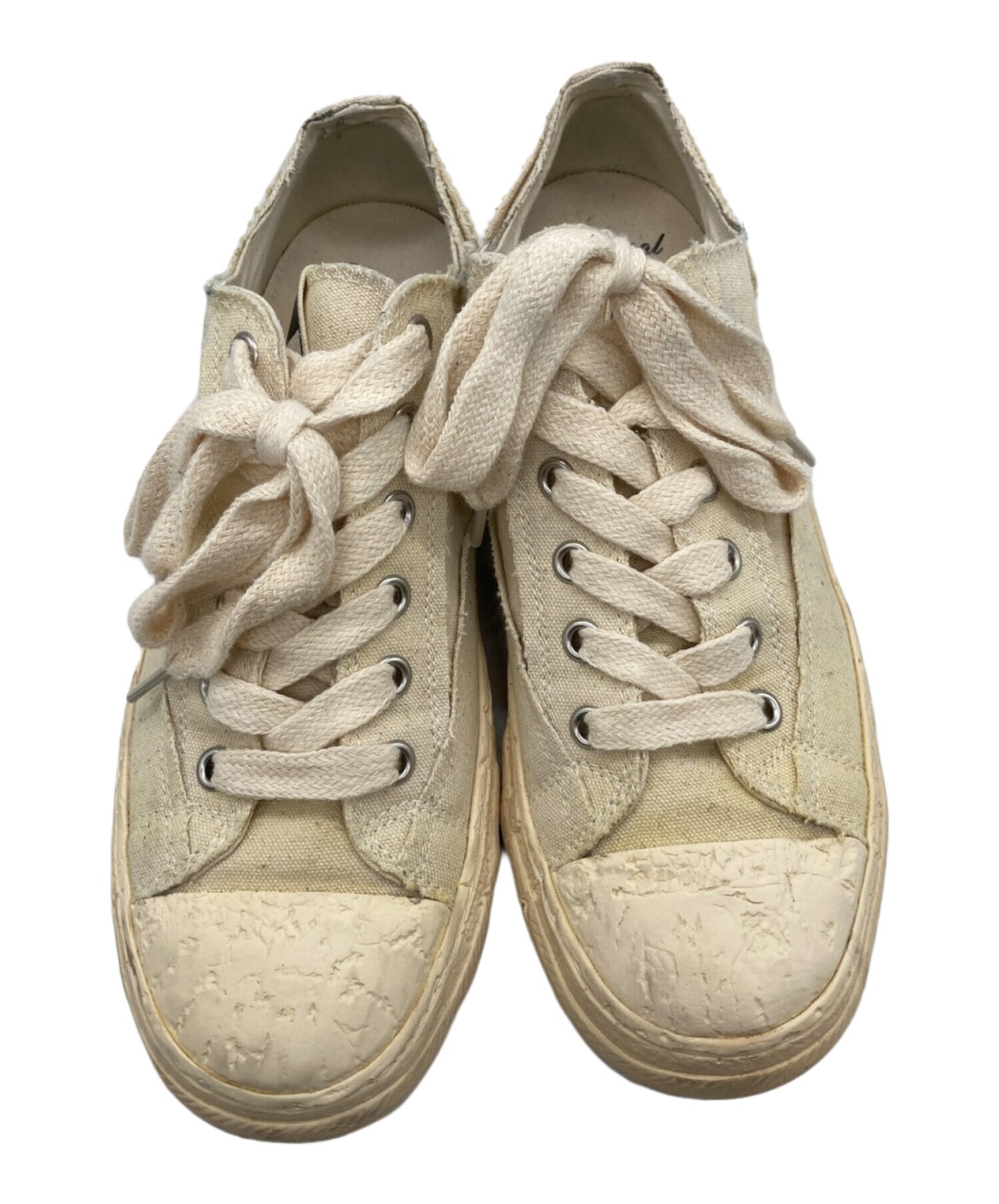 [Pre-owned] Maison MIHARA YASUHIRO PAST Sole 6 - Hole Over-dyed CV Low-top Sneaker S10FW208 S10FW208
