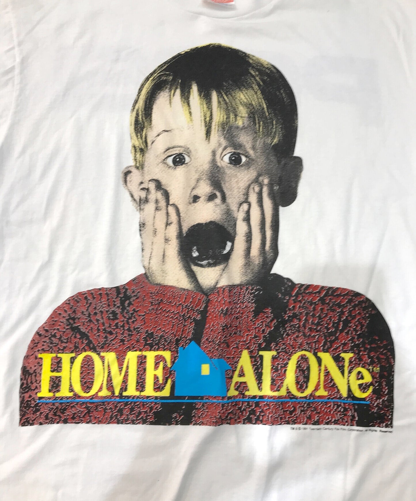 [Pre-owned] Hanes Movie T-shirt 90s HOME ALONE PEPSI