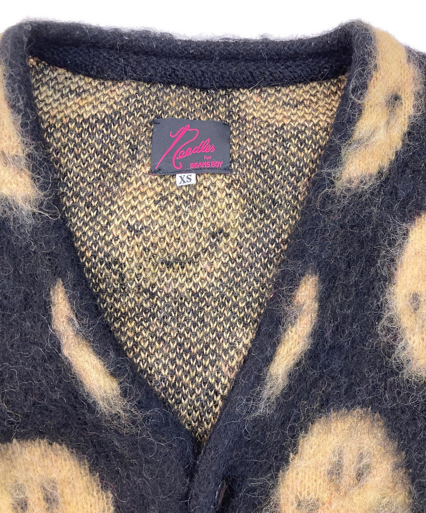 [Pre-owned] Needles Mohair Knit Cardigan JO336