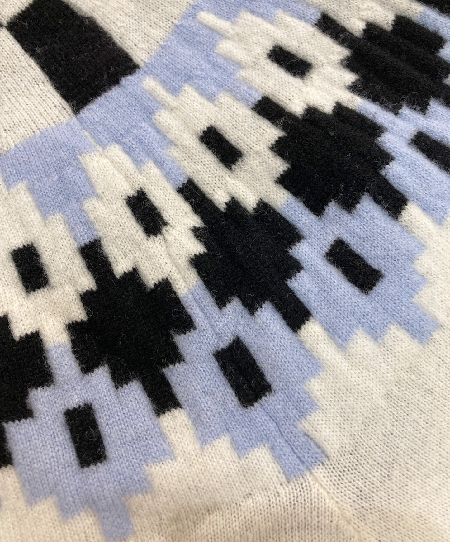 [Pre-owned] UNDERCOVER Fair Isle JQ Crew Long Sleeve Knit Sweater UC2C9904-1 UC2C9904-1