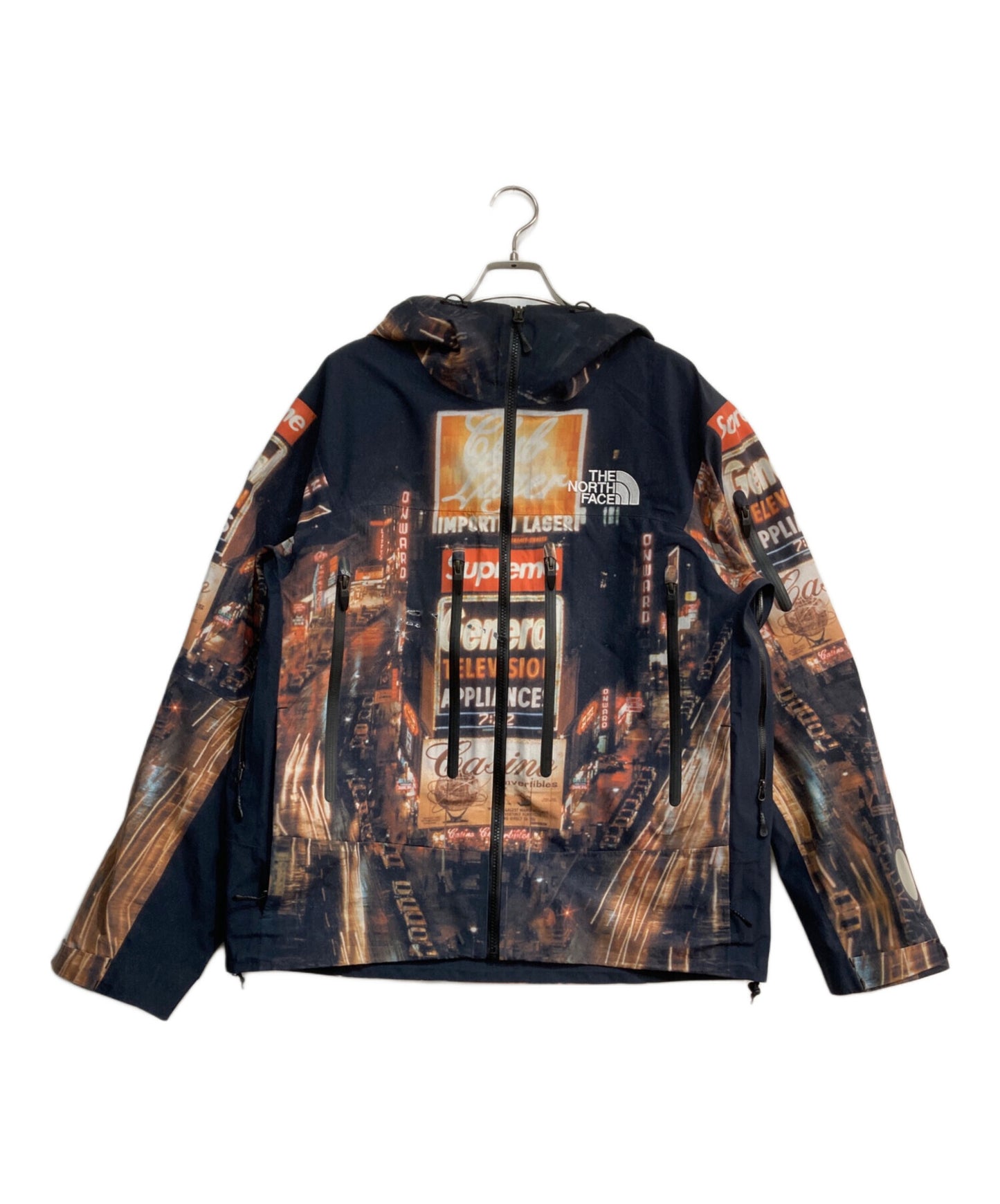 [Pre-owned] SUPREME Taped Seam Shell Jacket "Times square" NP52207I 22AW