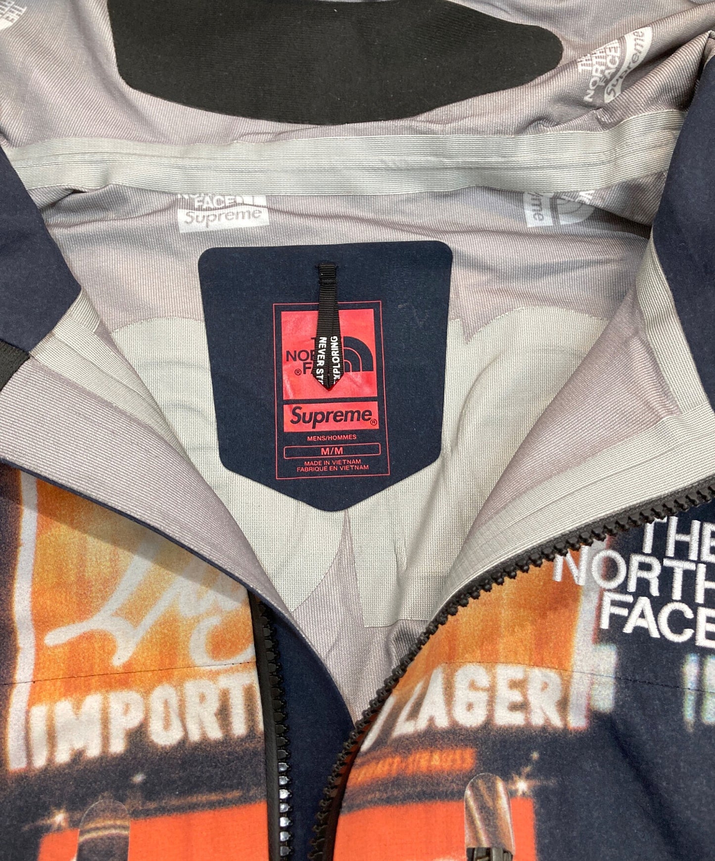 [Pre-owned] SUPREME Taped Seam Shell Jacket "Times square" NP52207I 22AW