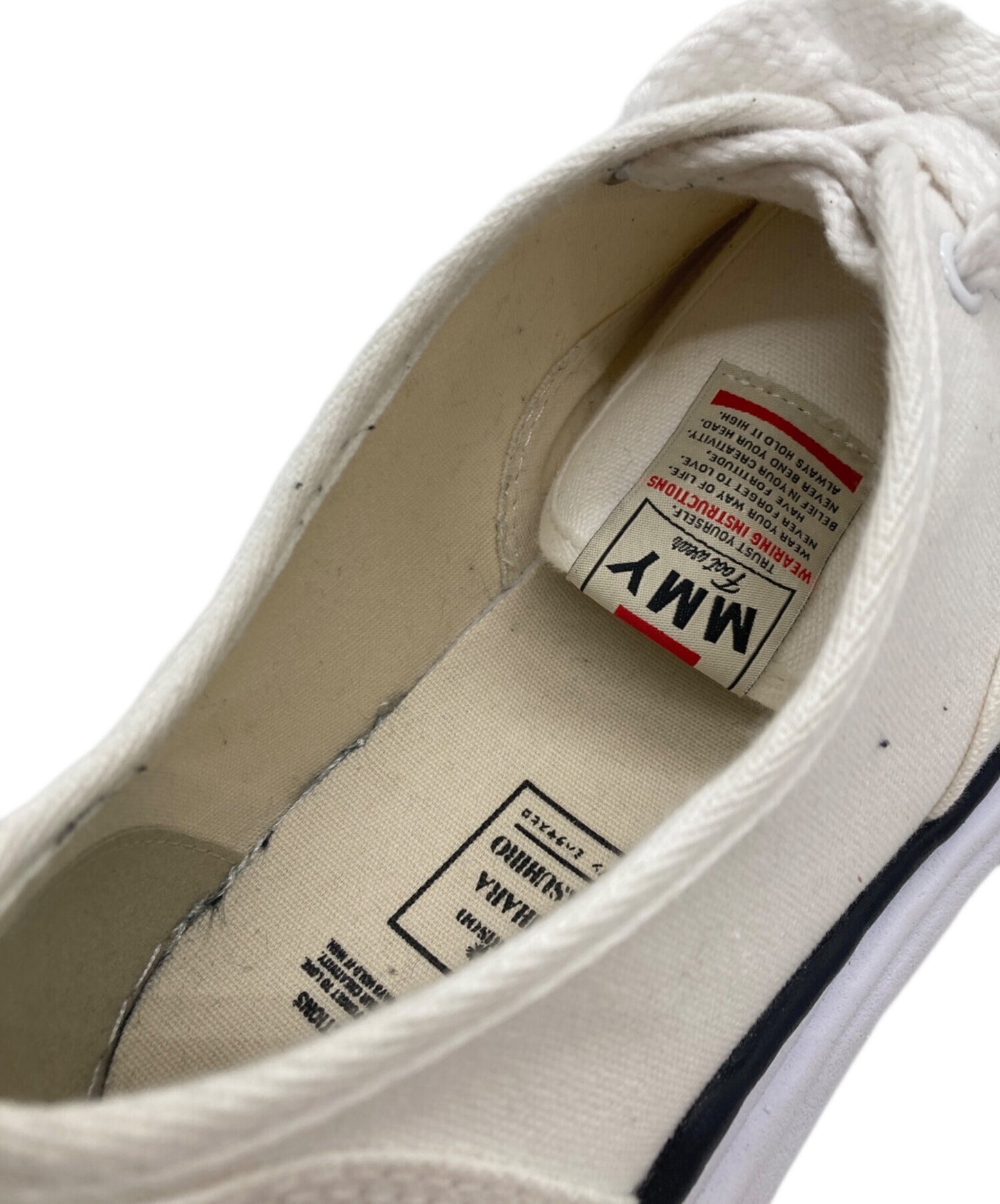 [Pre-owned] Maison MIHARA YASUHIRO BAKER original sole canvas lowcut sneaker A02FW704 A02FW704
