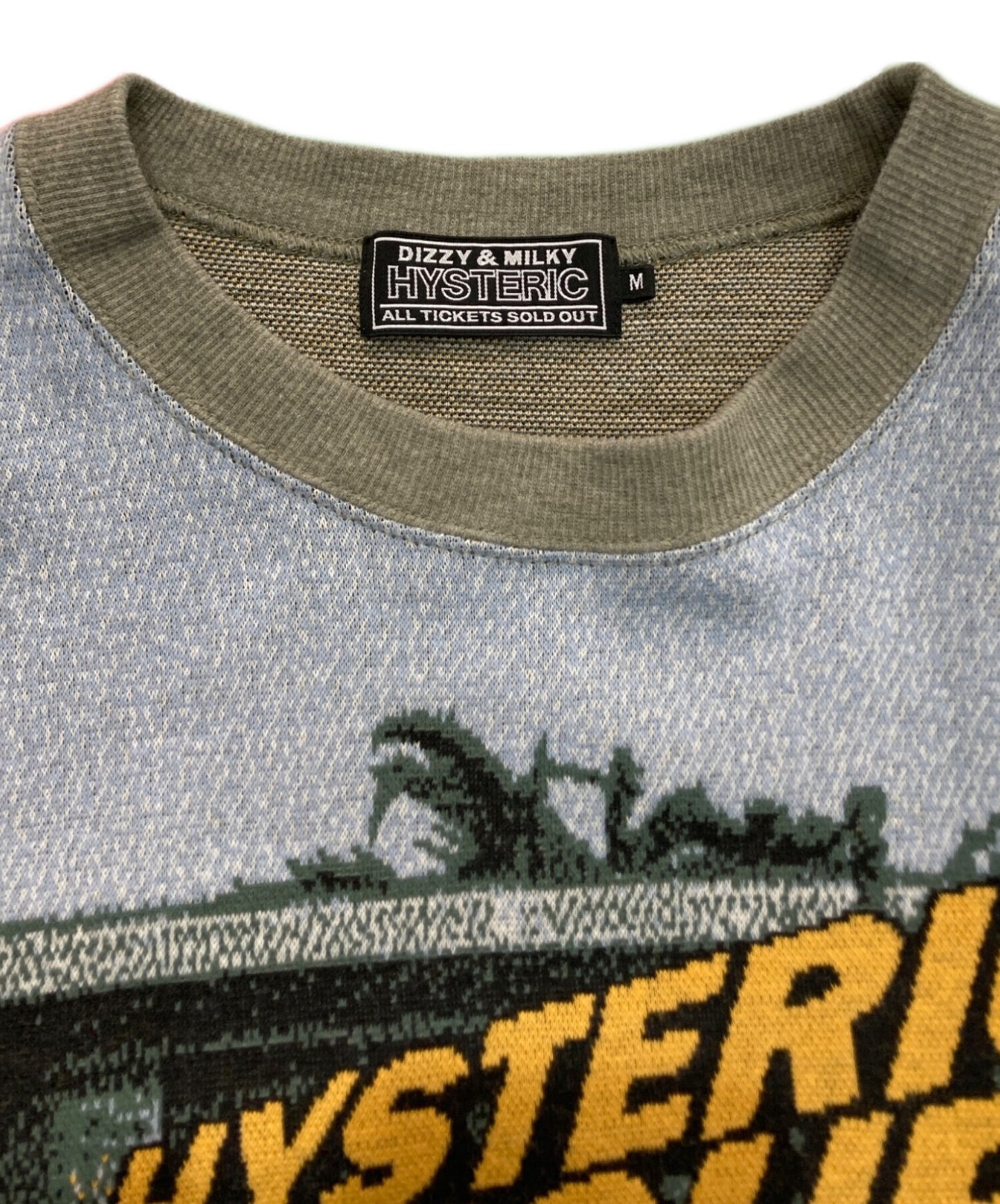 [Pre-owned] Hysteric Glamour POOL SIDE jacquard sweatshirt 02251CS01 02251CS01