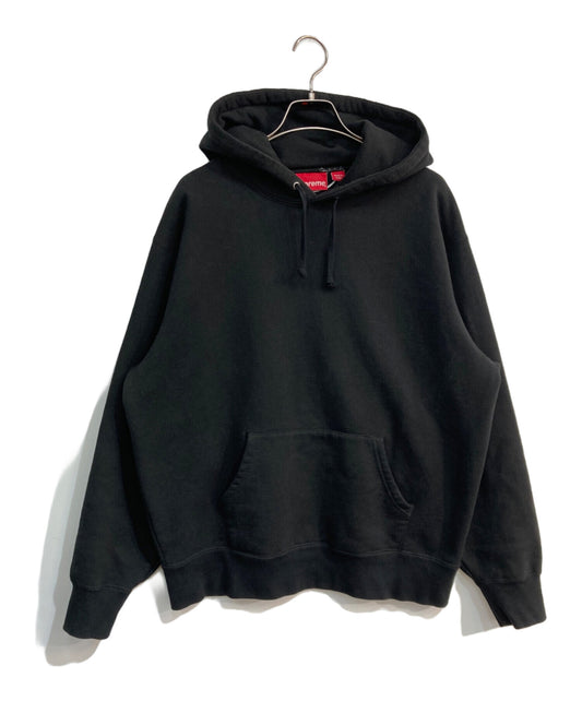 [Pre-owned] SUPREME satin applique hooded sweatshirt 23AW
