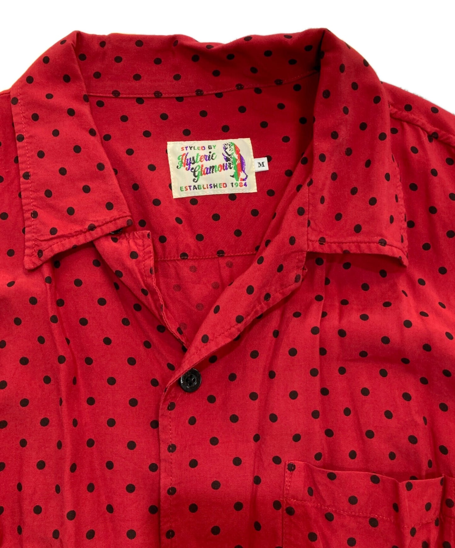 [Pre-owned] Hysteric Glamour Rayon shirt 02191AH02 02191AH02