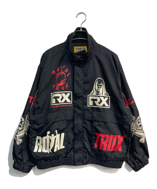 [Pre-owned] Hysteric Glamour ROYAL TRUX/ART SCRATCH Stand collar blouson 01213AB03 01213AB03