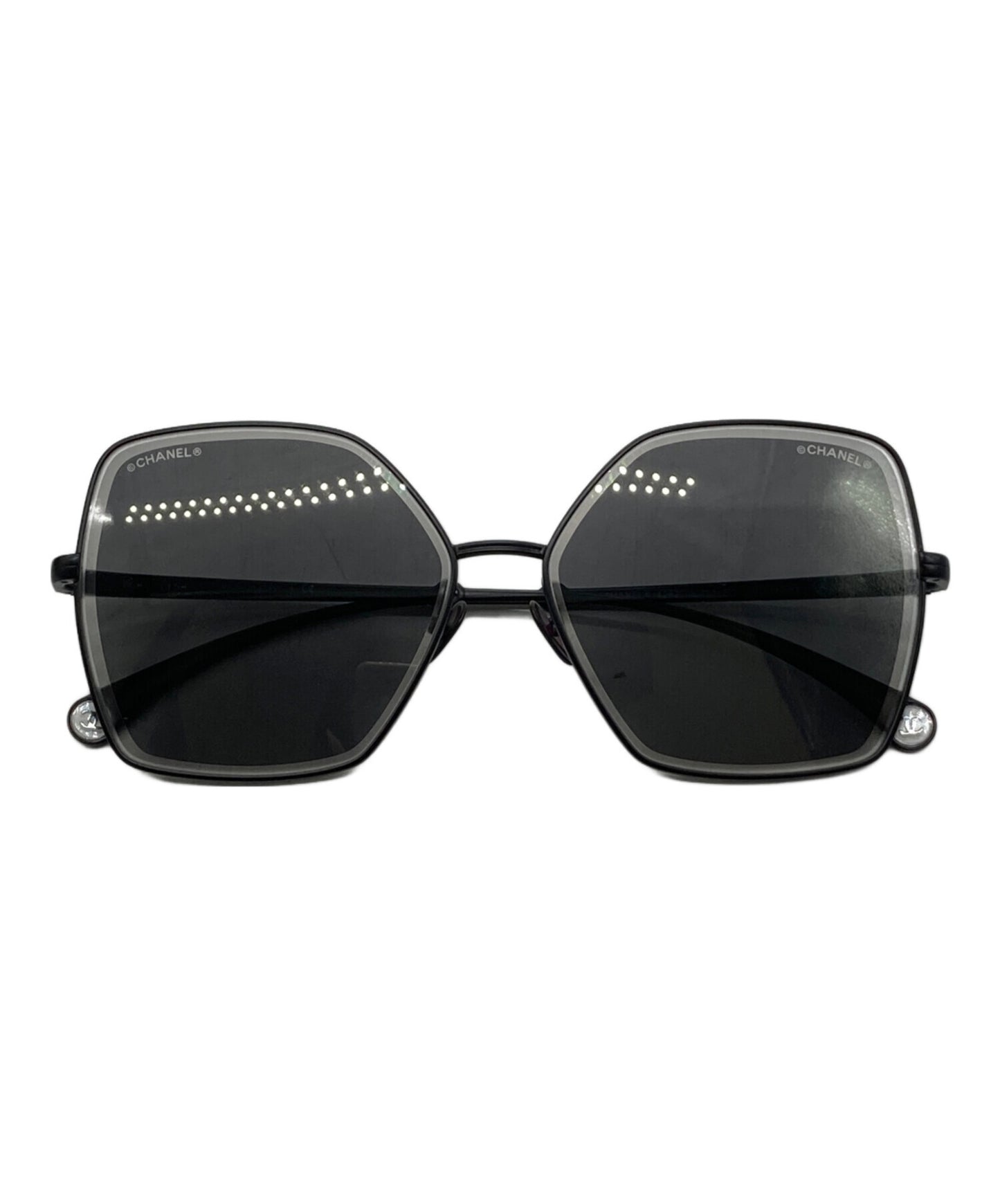[Pre-owned] CHANEL Butterfly Shape Sunglasses 4262