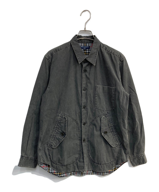 [Pre-owned] COMME des GARCONS HOMME Checked back shirt AD2004 05SS HO-B001 HO-B001
