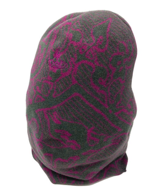 [Pre-owned] Vivienne Westwood Jacquard knit hat