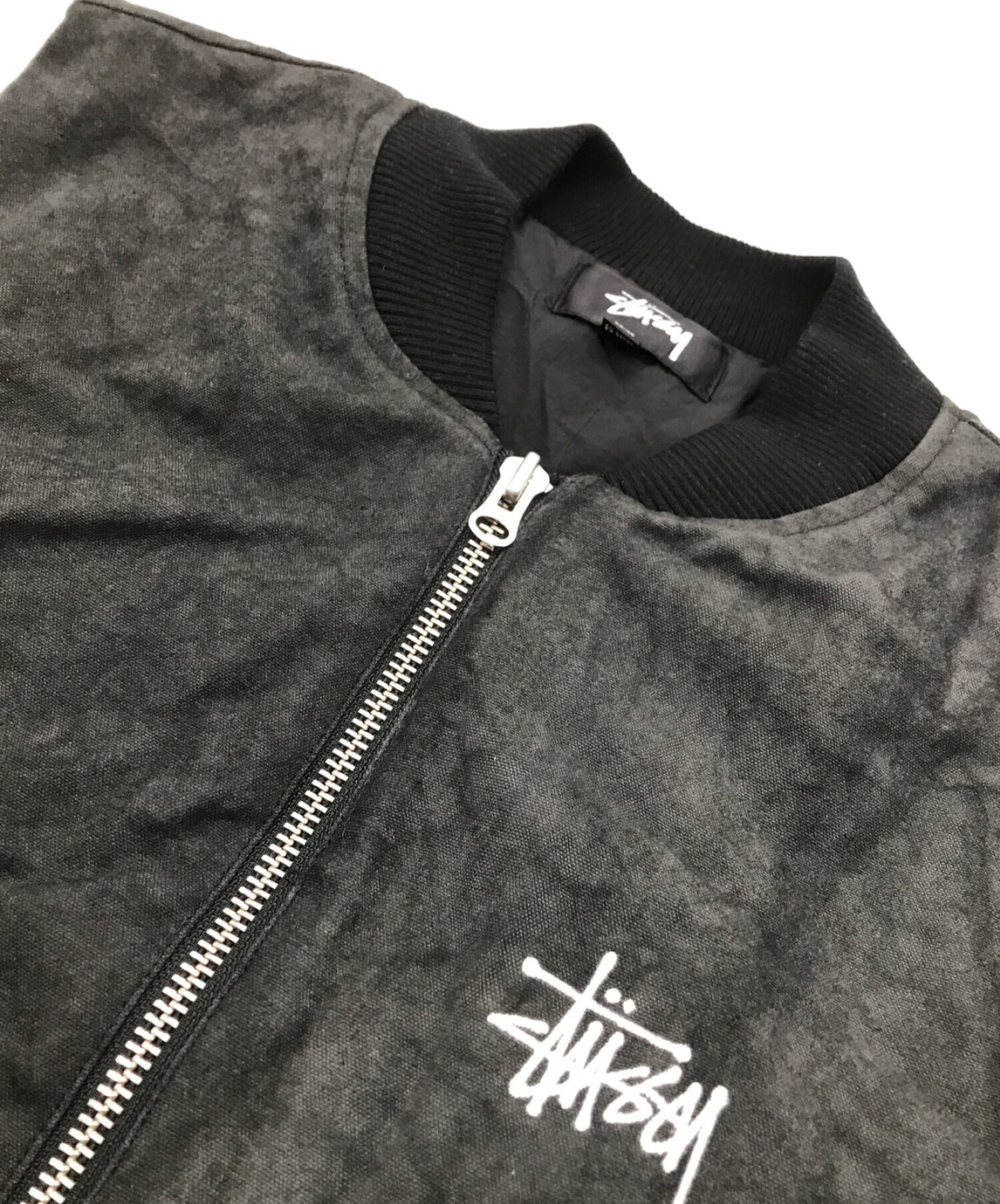 [Pre-owned] stussy WASHED CANVAS PRIMALOFT VEST 115654