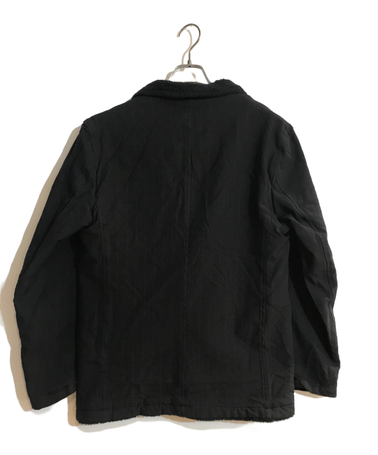 [Pre-owned] COMME des GARCONS HOMME Poly-cushioned Boa Lining Striped 3B Jacket HP-J051