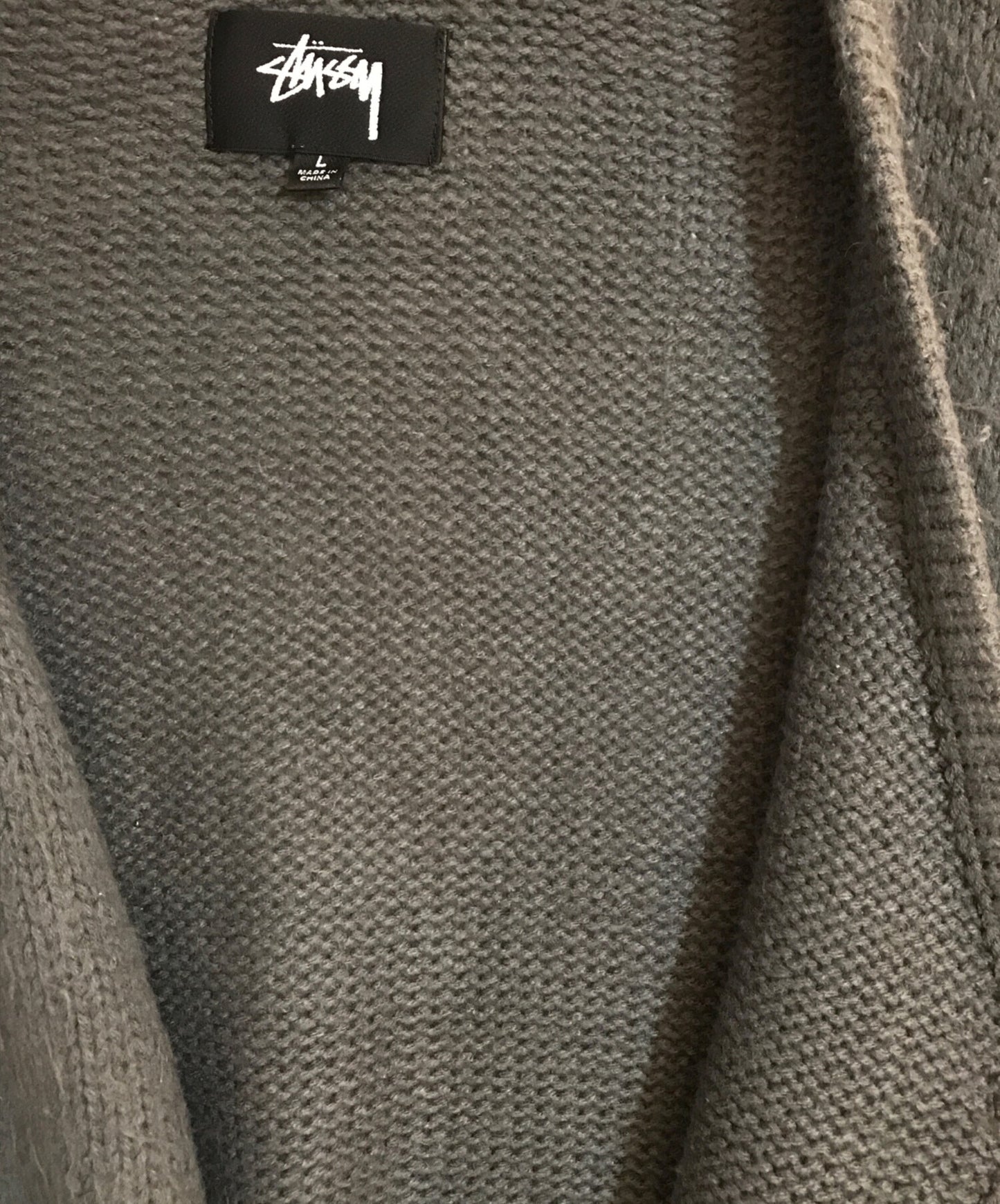 [Pre-owned] stussy BRUSHED CARDIGAN