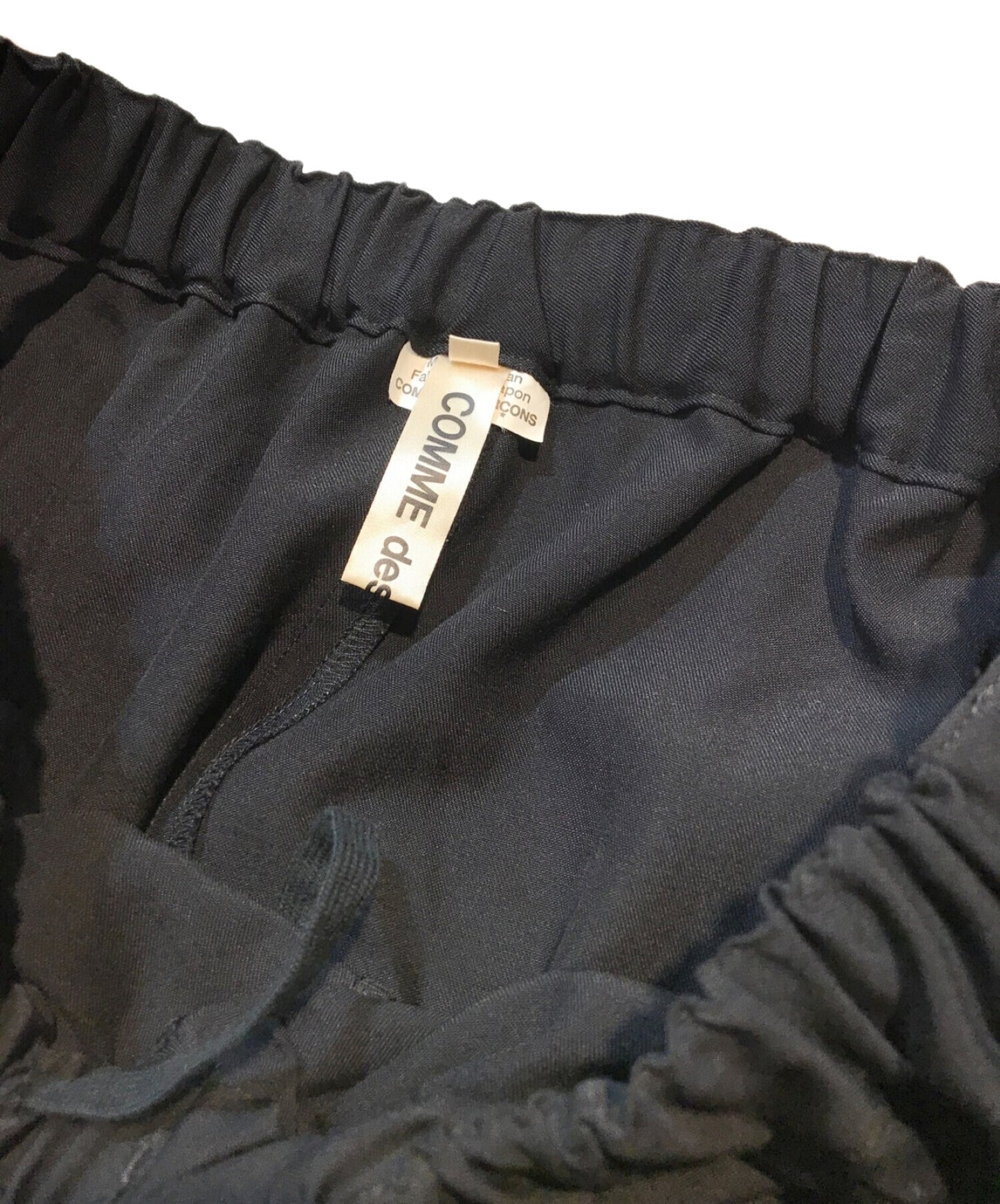 [Pre-owned] COMME des GARCONS asymmetrical sarouel pants GN-P026