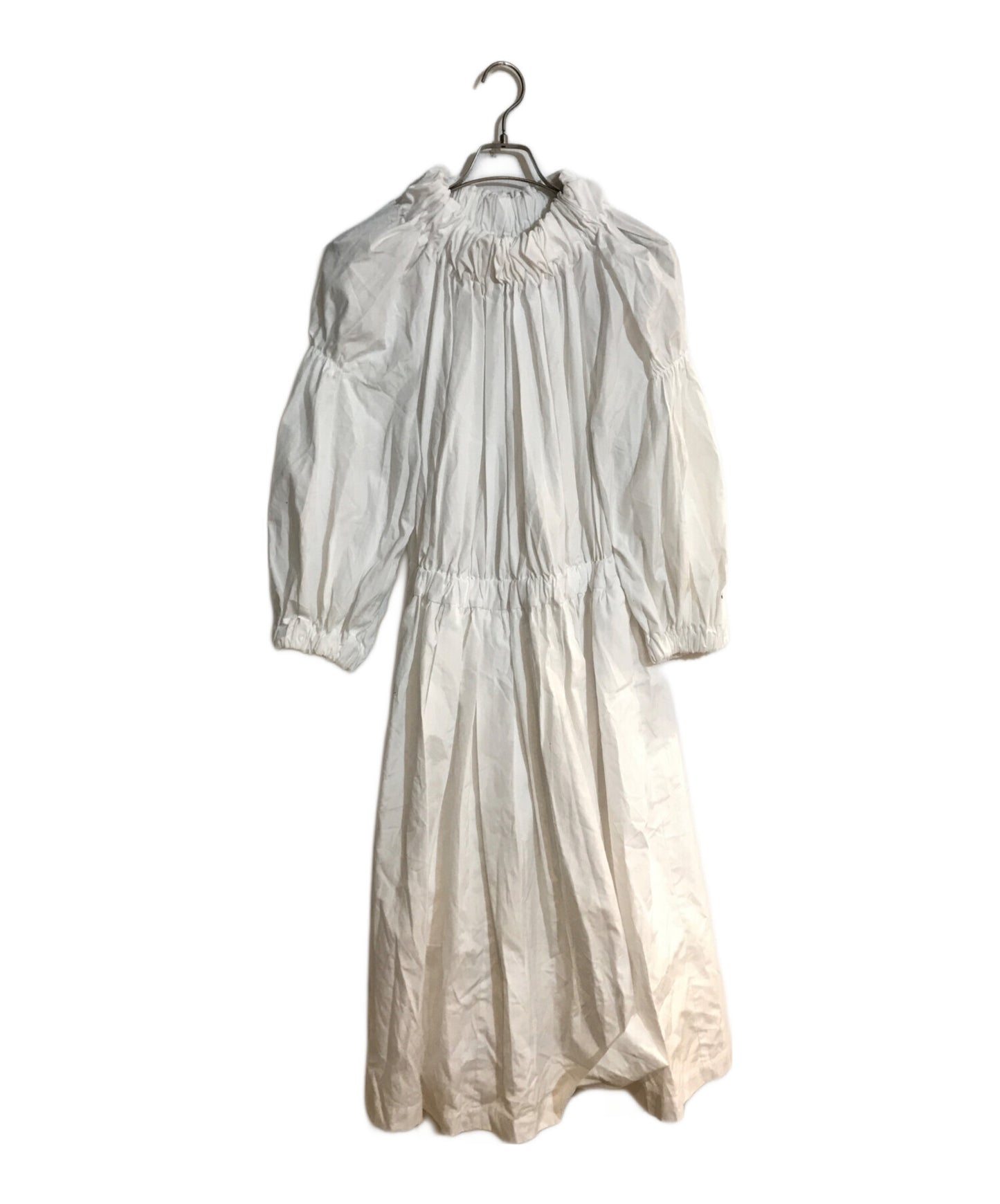 [Pre-owned] COMME des GARCONS COMME des GARCONS High Neck Cotton Gather Dress RE-O009