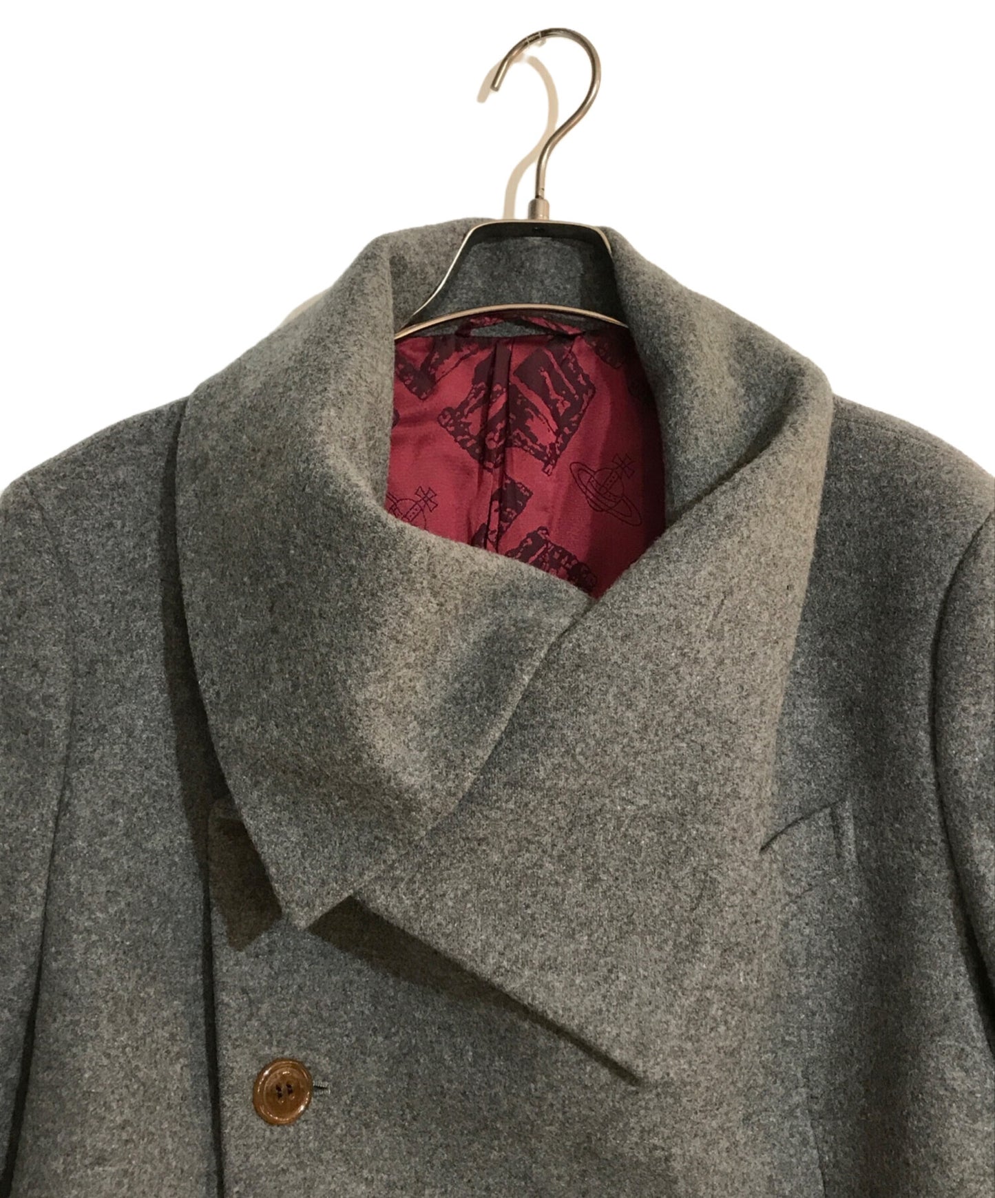 [Pre-owned] Vivienne Westwood man mint-collar coat 259059 4005