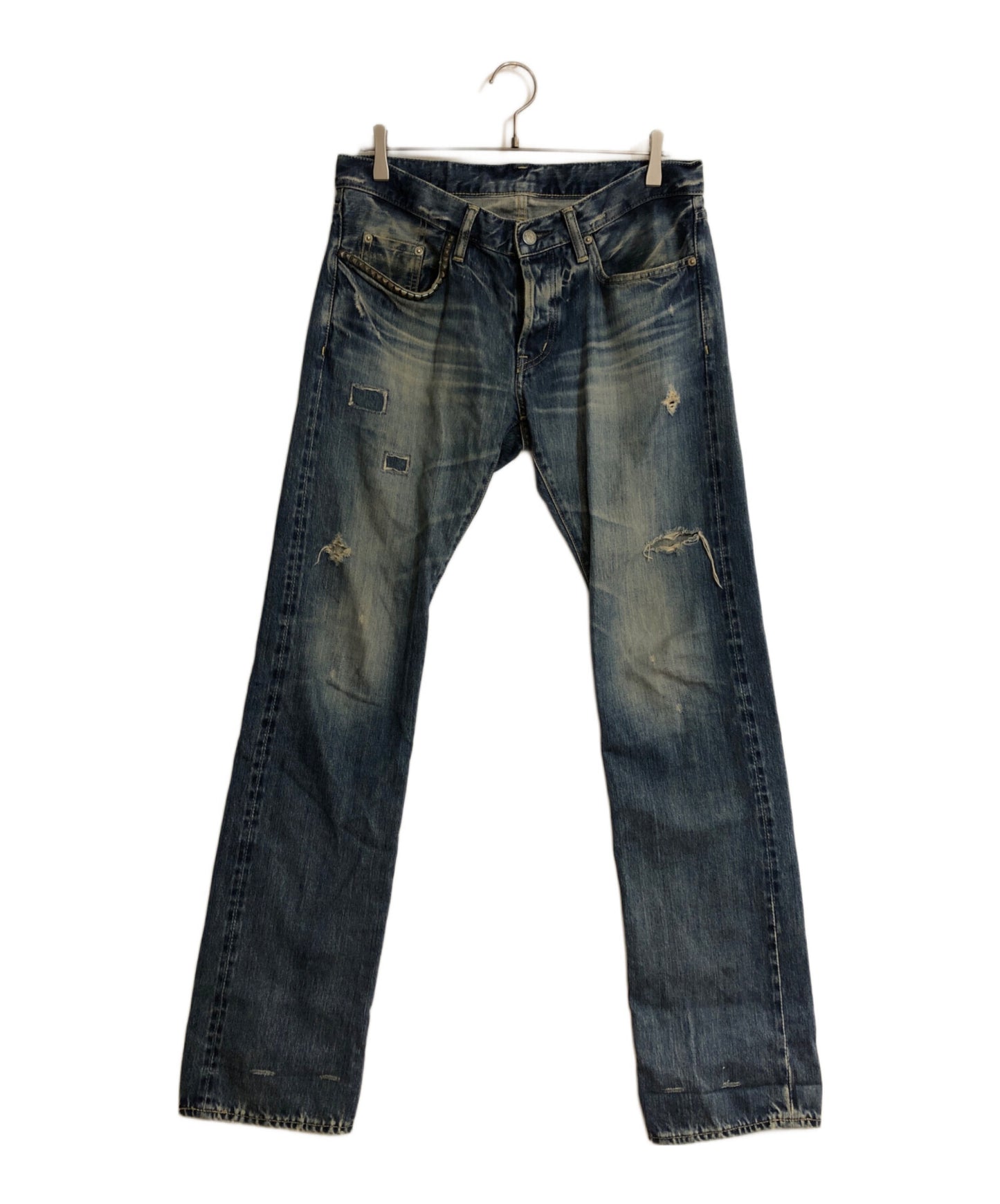 [Pre-owned] Hysteric Glamour Small window SP processed selvedge denim 0222AP14