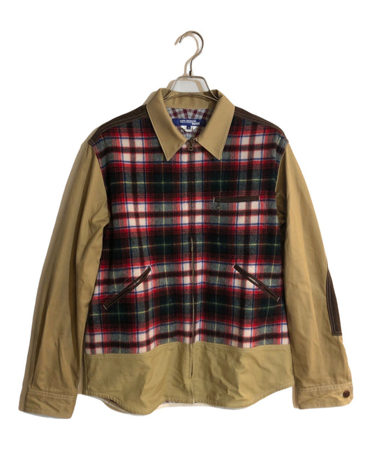 [Pre-owned] COMME des GARCONS JUNYA WATANABE MAN 21AW Docking shirt jacket in different materials WH-B023