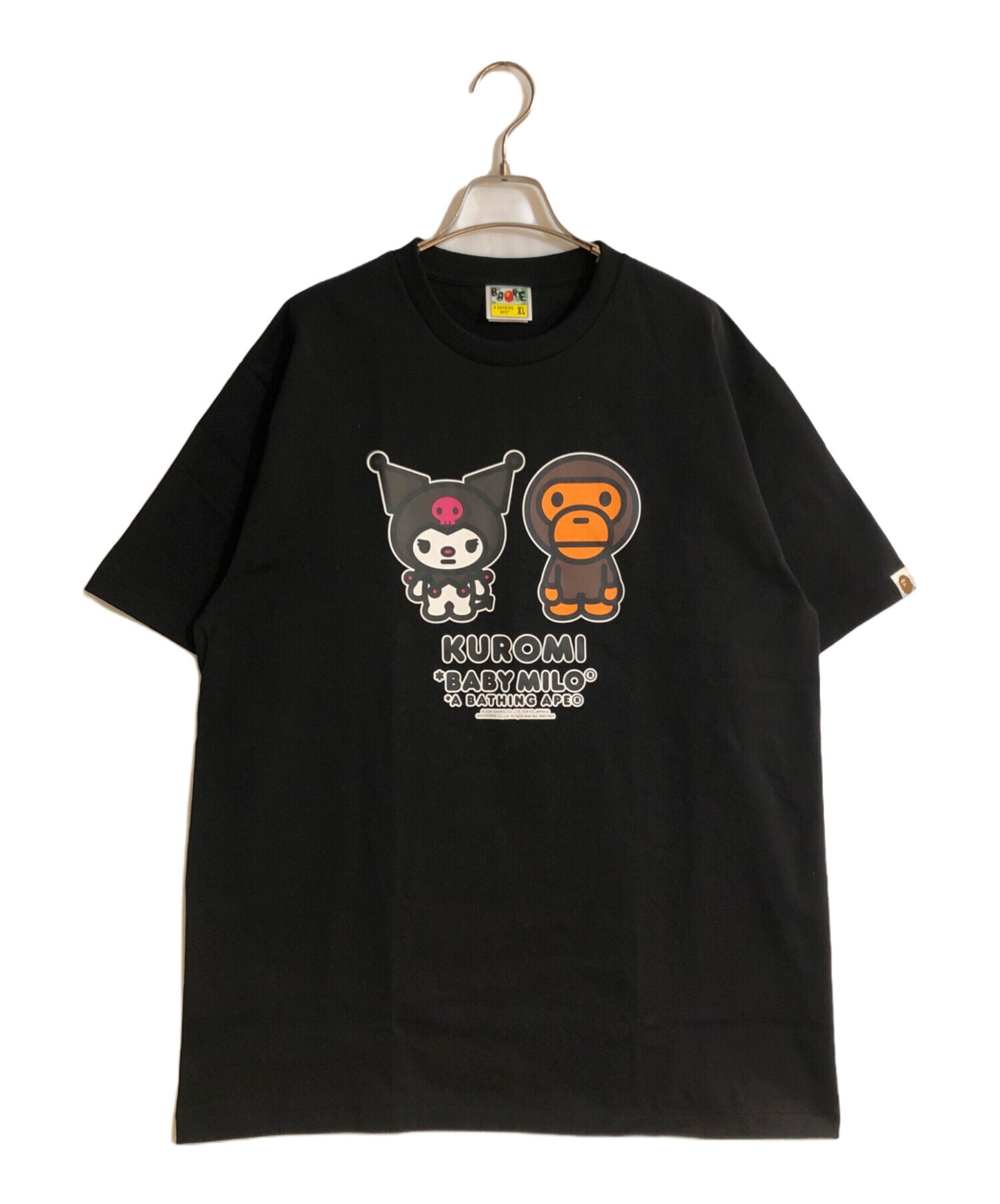 [Pre-owned] A BATHING APE BABY MILO X KUROMI TEE 002TEK721902C