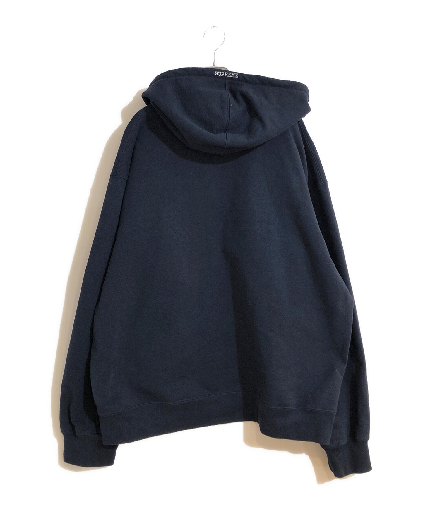 [Pre-owned] SUPREME s logo zip up hooded sweatshirt