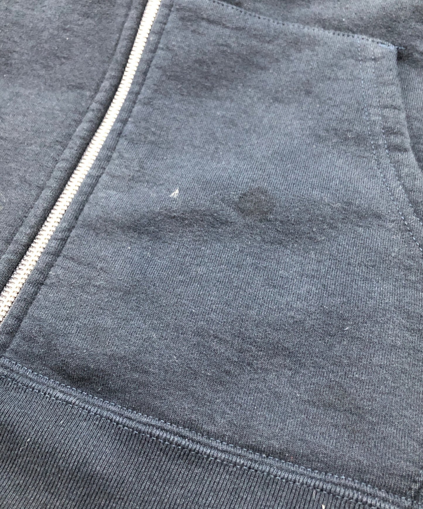 [Pre-owned] SUPREME s logo zip up hooded sweatshirt