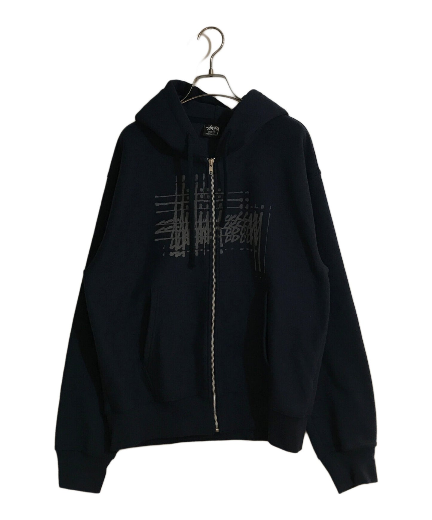 [Pre-owned] stussy Refracted Zip Hoodie