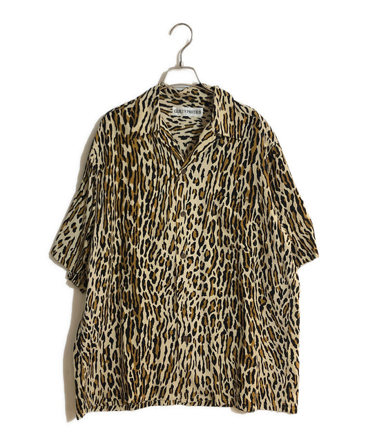 [Pre-owned] WACKO MARIA 24SS LEOPARD HAWAIIAN SHIRT 24fwe-wms-hi01