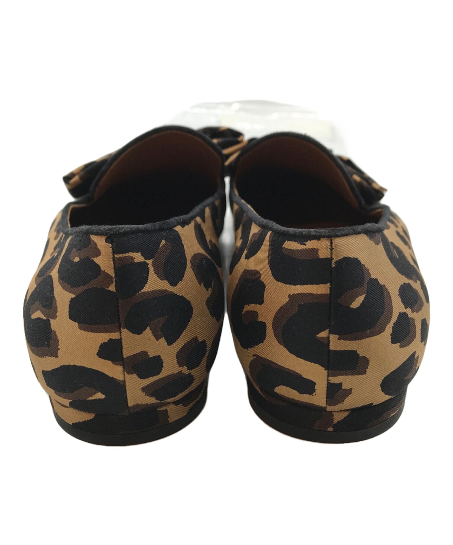 [Pre-owned] LOUIS VUITTON Leopard Ribbon Pumps