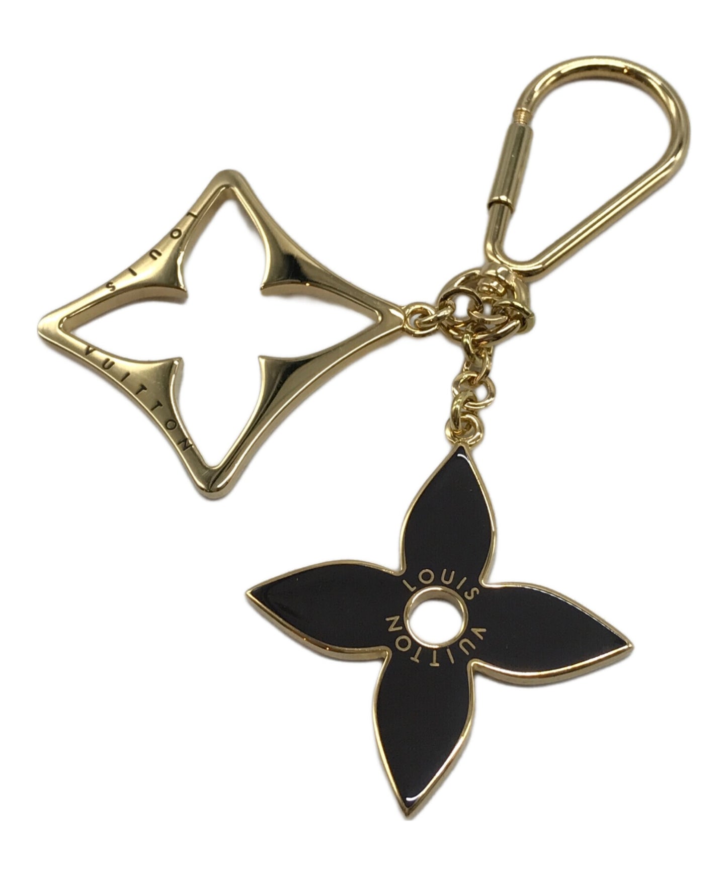 [Pre-owned] LOUIS VUITTON Monogram flower porte-cochere puzzle charm M66184