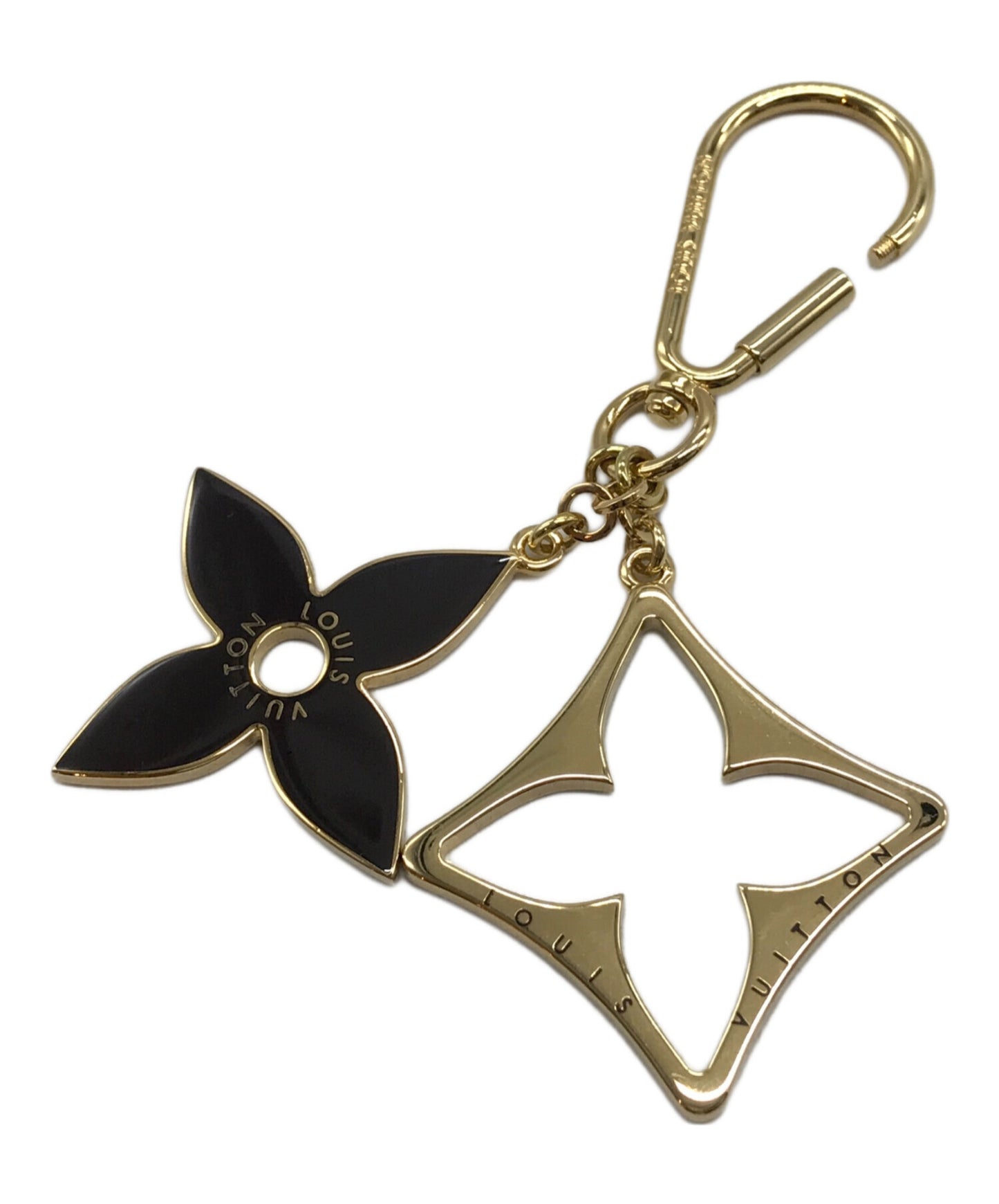 [Pre-owned] LOUIS VUITTON Monogram flower porte-cochere puzzle charm M66184