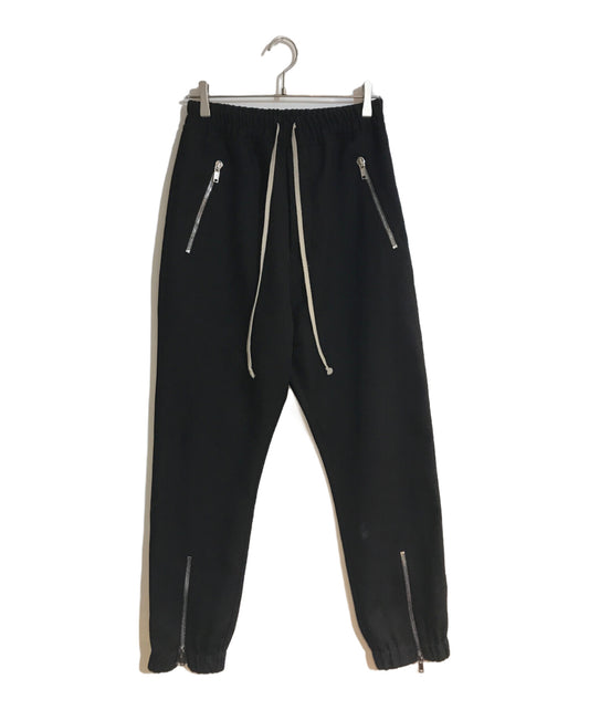 [Pre-owned] RICK OWENS Tecator low rise track pants RU02D6370-WD