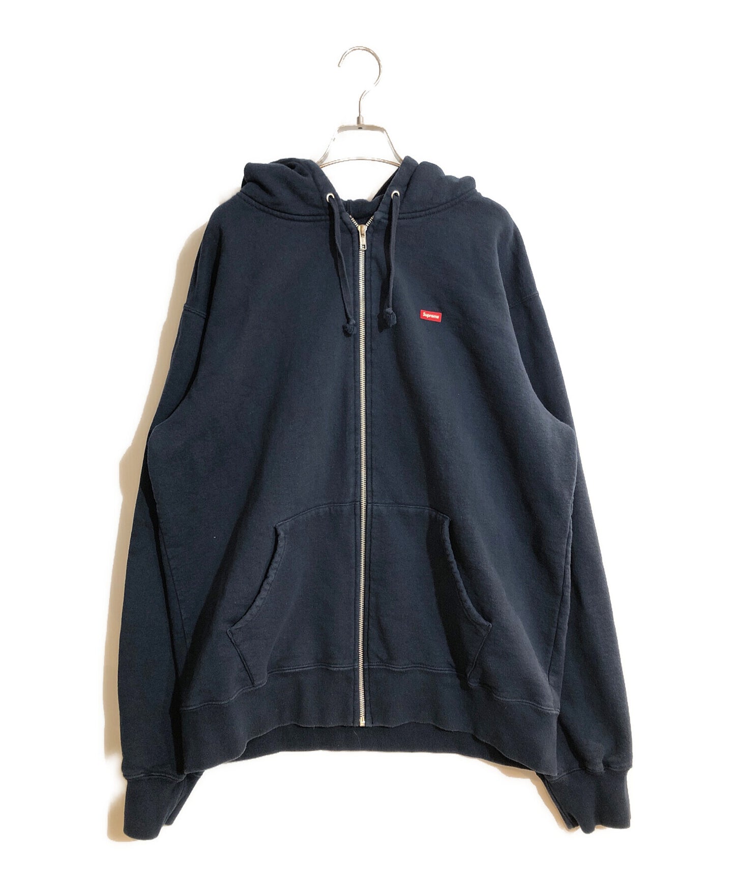 [Pre-owned] SUPREME Small Box Zip Up Hooded Sweatshirt