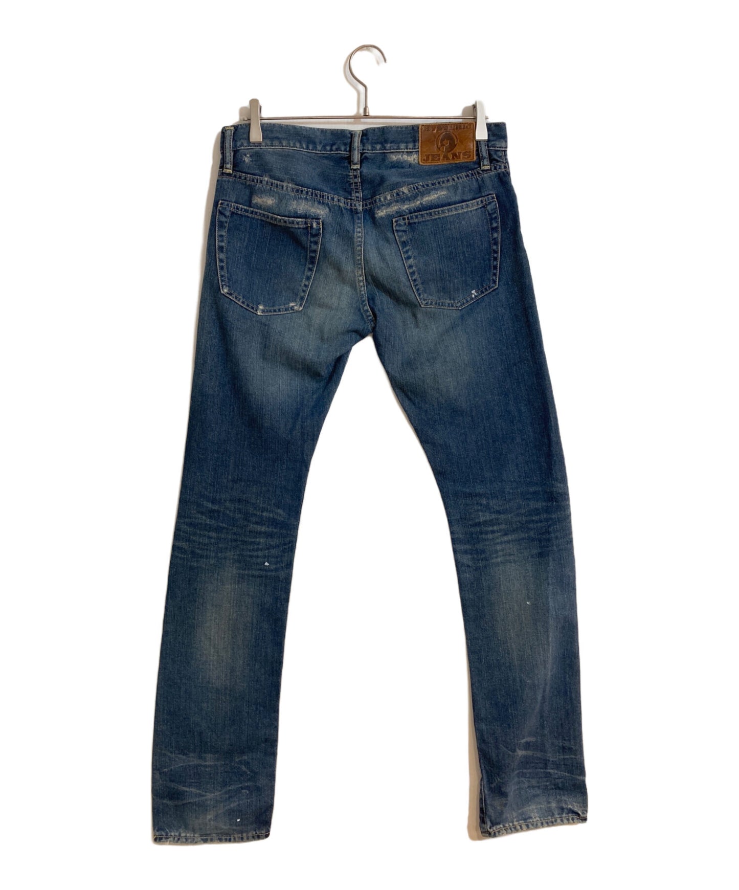 [Pre-owned] Hysteric Glamour SP processed damaged denim pants 0124AP03