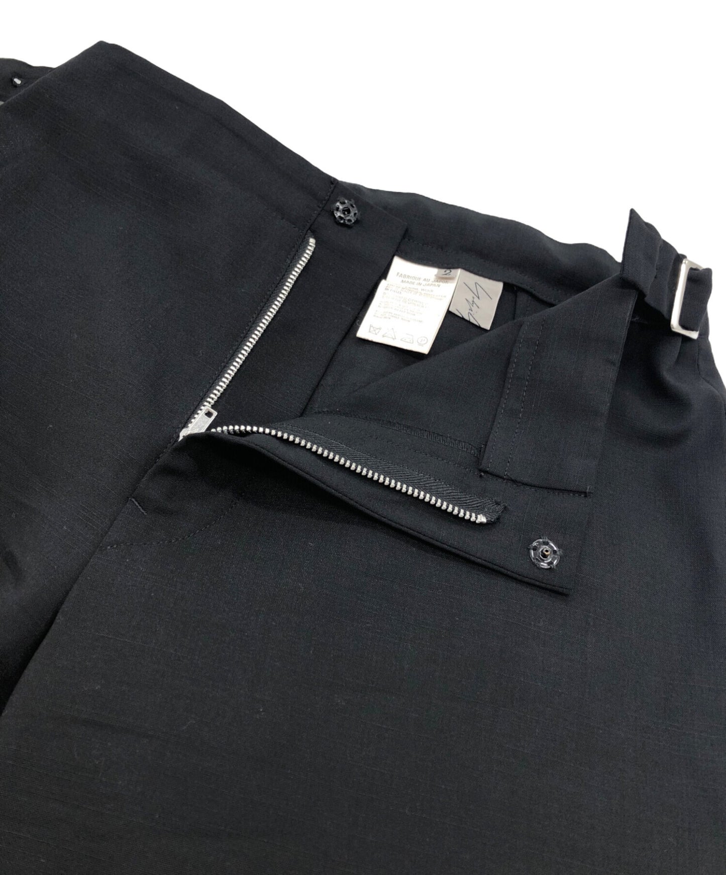 [Pre-owned] YOHJI YAMAMOTO Side Buckle Wide Pants FY-P07-102