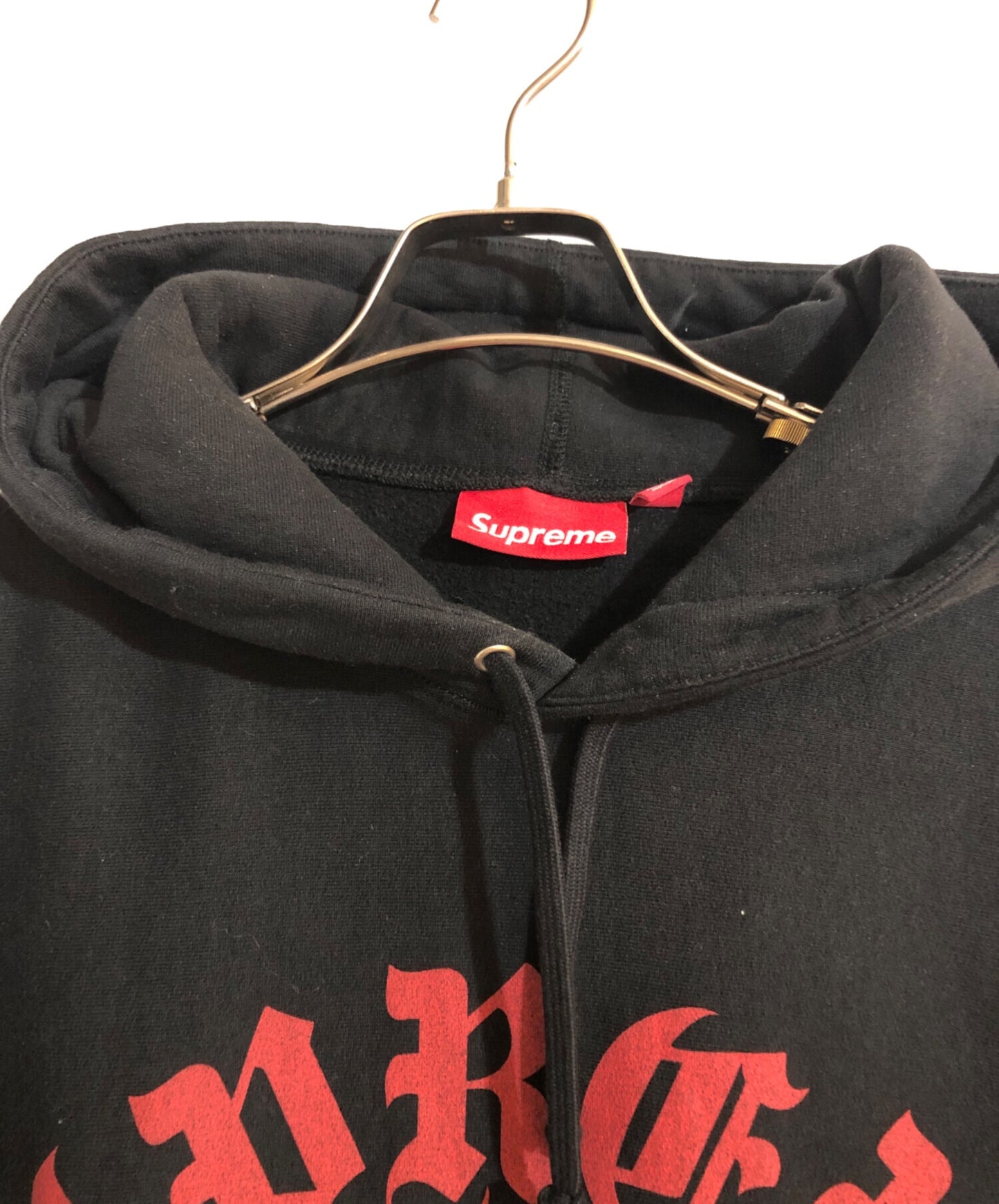 [Pre-owned] SUPREME PRINTED ARC HOODED SWEAT SHIRT/Printed Arc Logo Sweatshirt