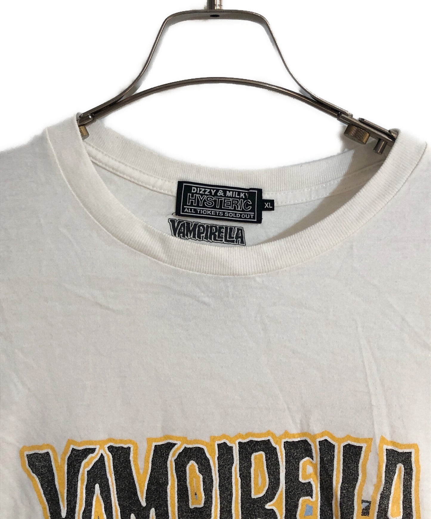 [Pre-owned] Hysteric Glamour Demon Print Short Sleeve T-Shirt 02232CT07