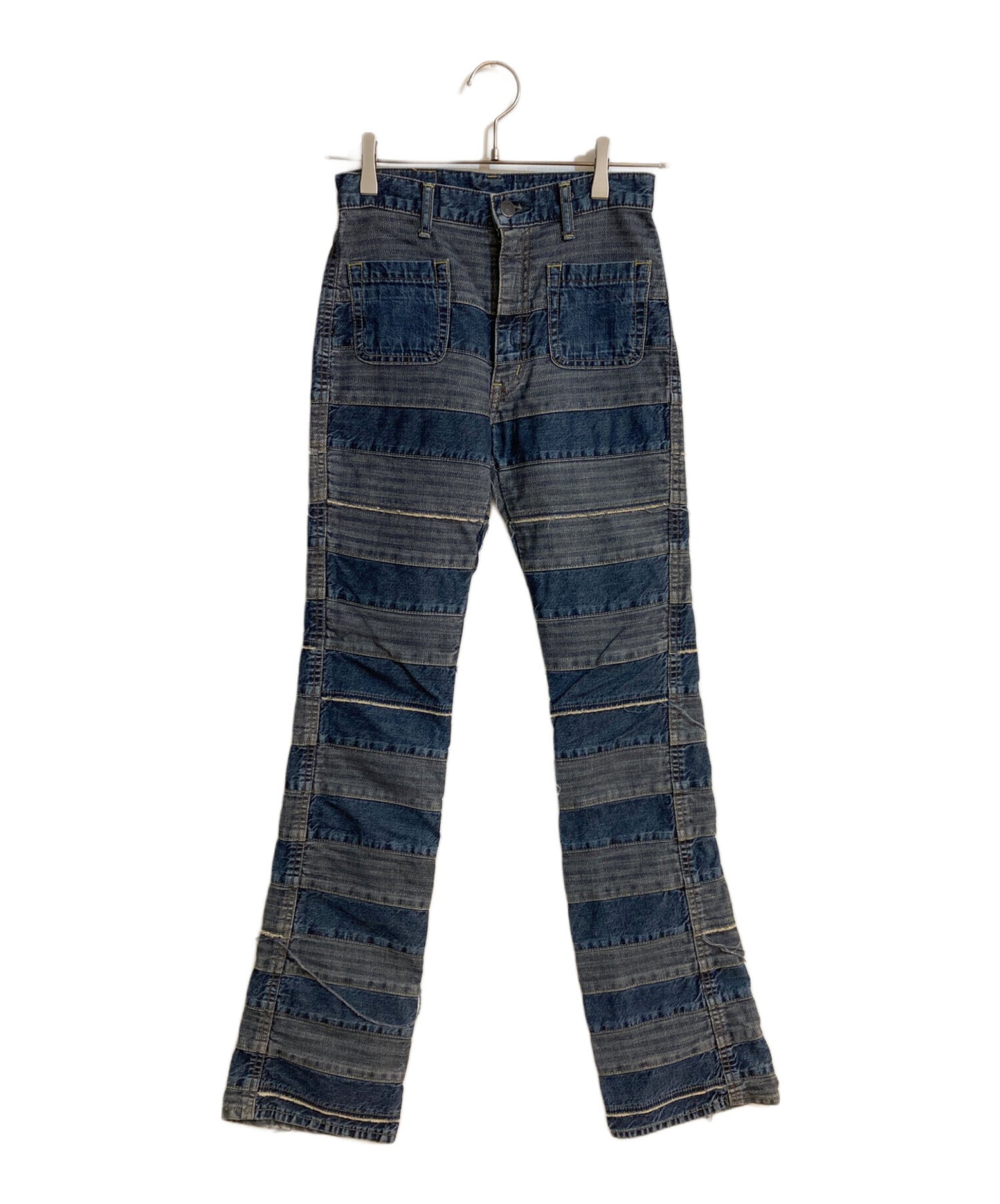 [Pre-owned] Hysteric Glamour Scratch Flare Denim Pants 01193AP02